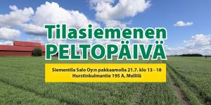Tilasiemen Peltopäivä 21.7.2023 Mellilässä