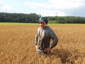 Sami Vikstedt ja uutuusherne KWS Kidam